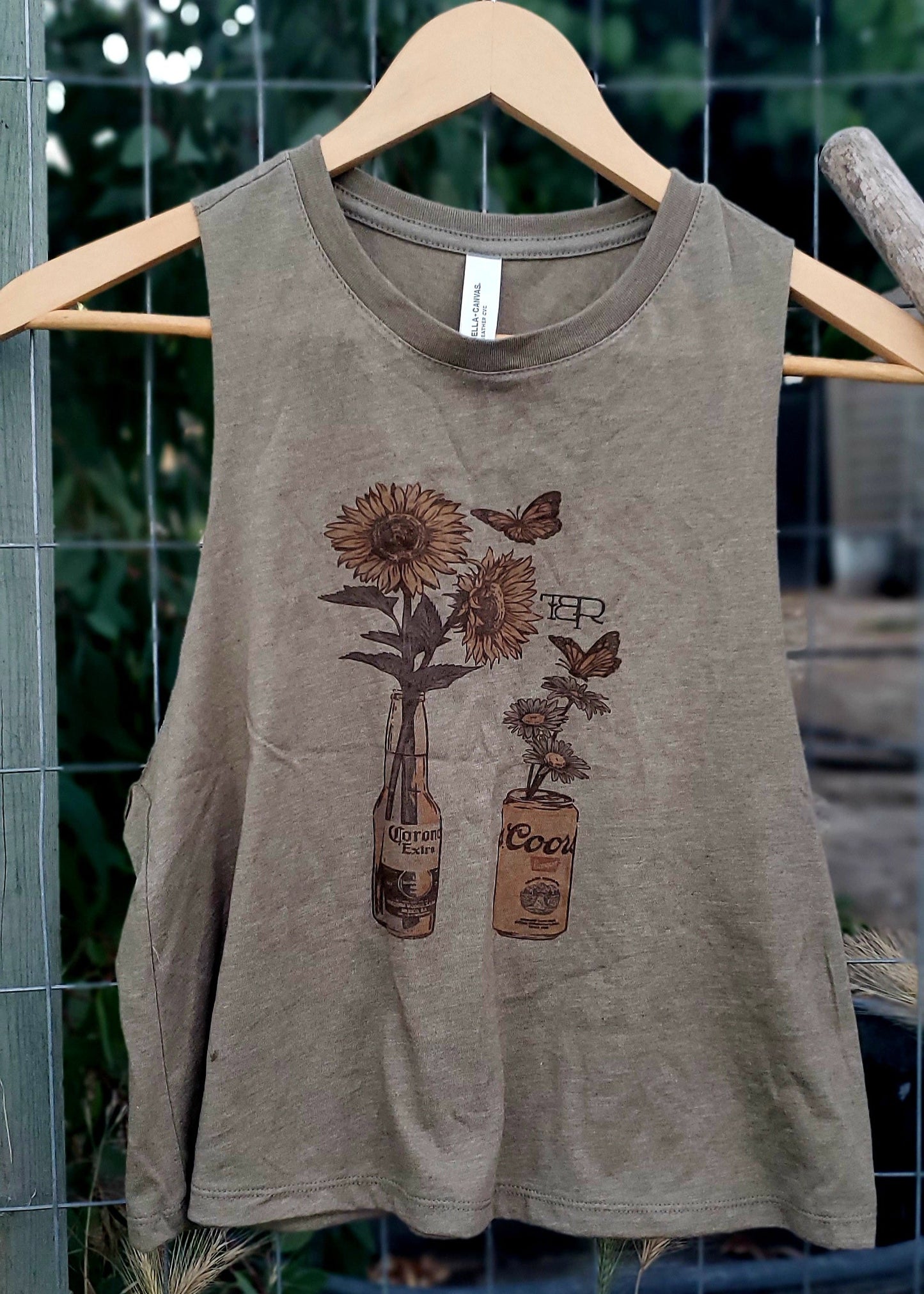 Cowgirl Flowers Tank