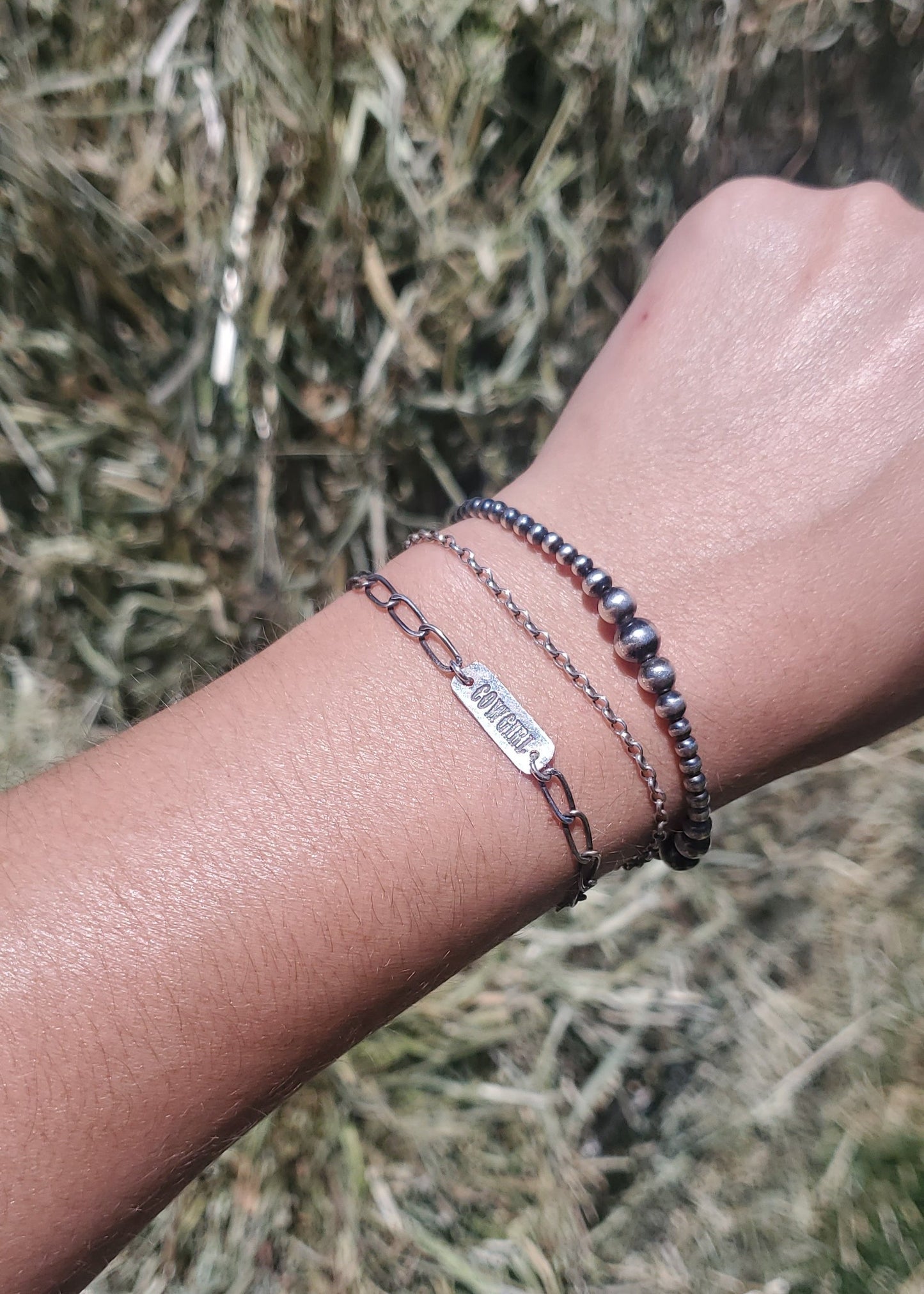 Sterling Pearl Bracelet MTO