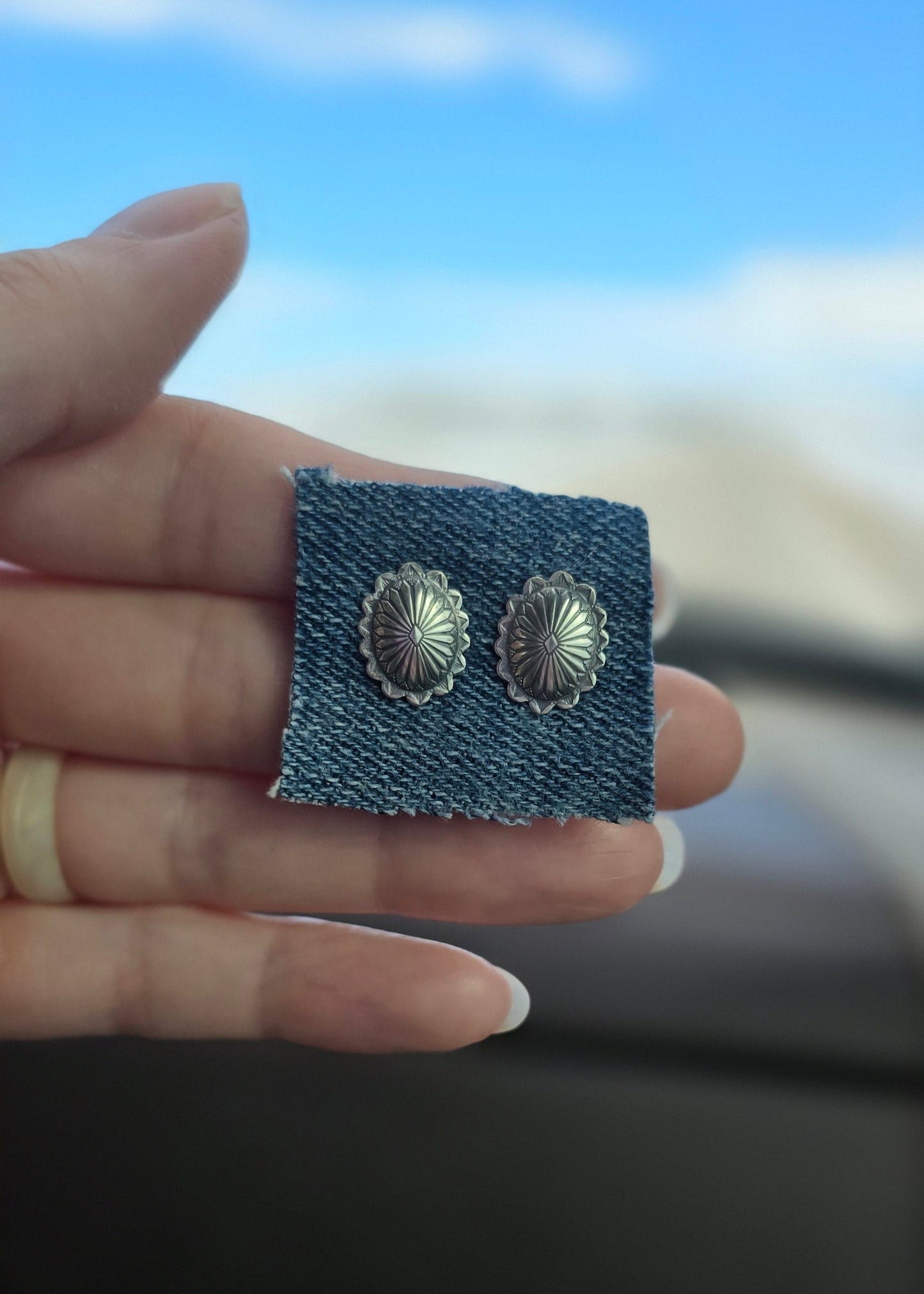Small Concho Studs
