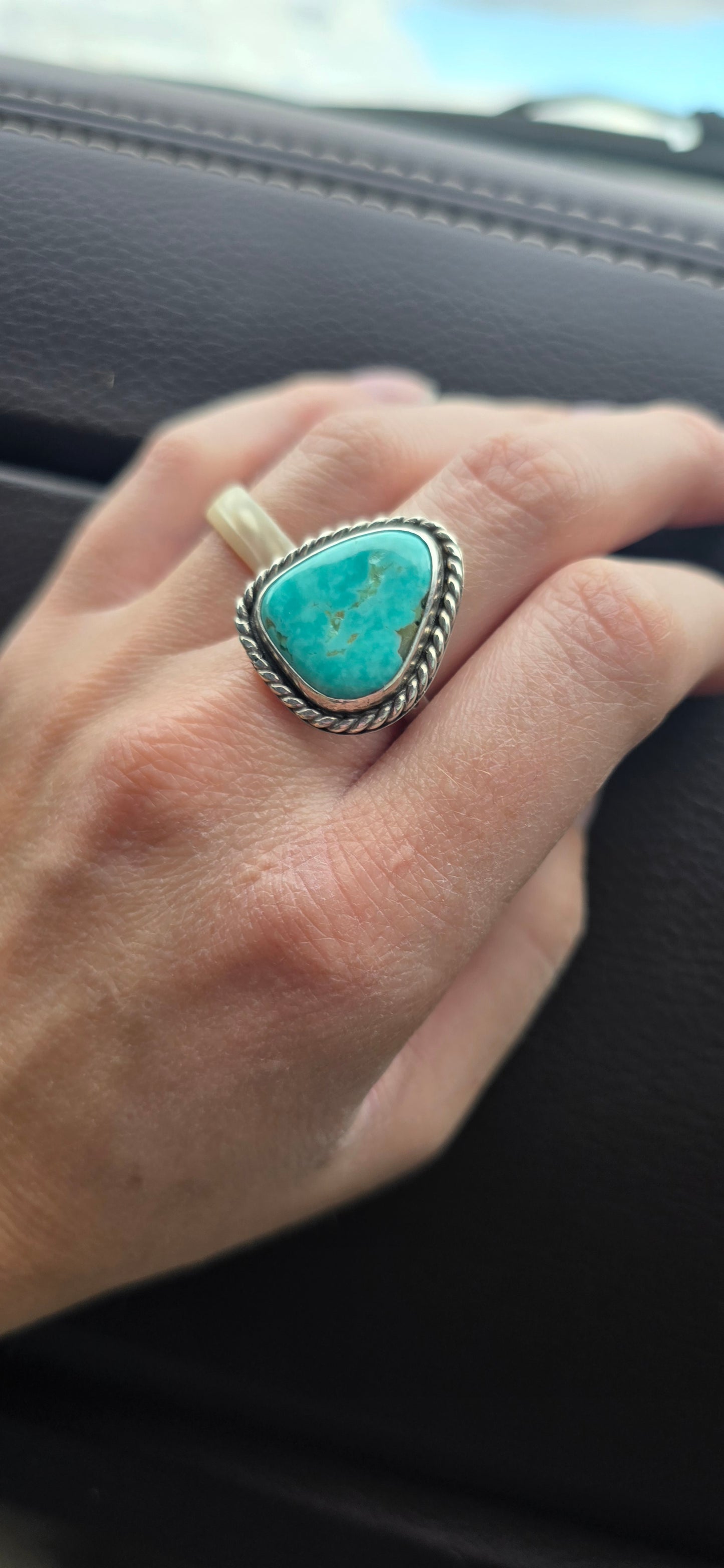 Tyrone Turquoise Ring
